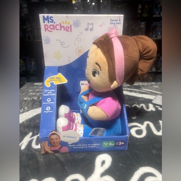 NEW Ms. Rachel Official Speak & Sing Doll, 16” Tall Interactive Toy - Picture 8 of 11
